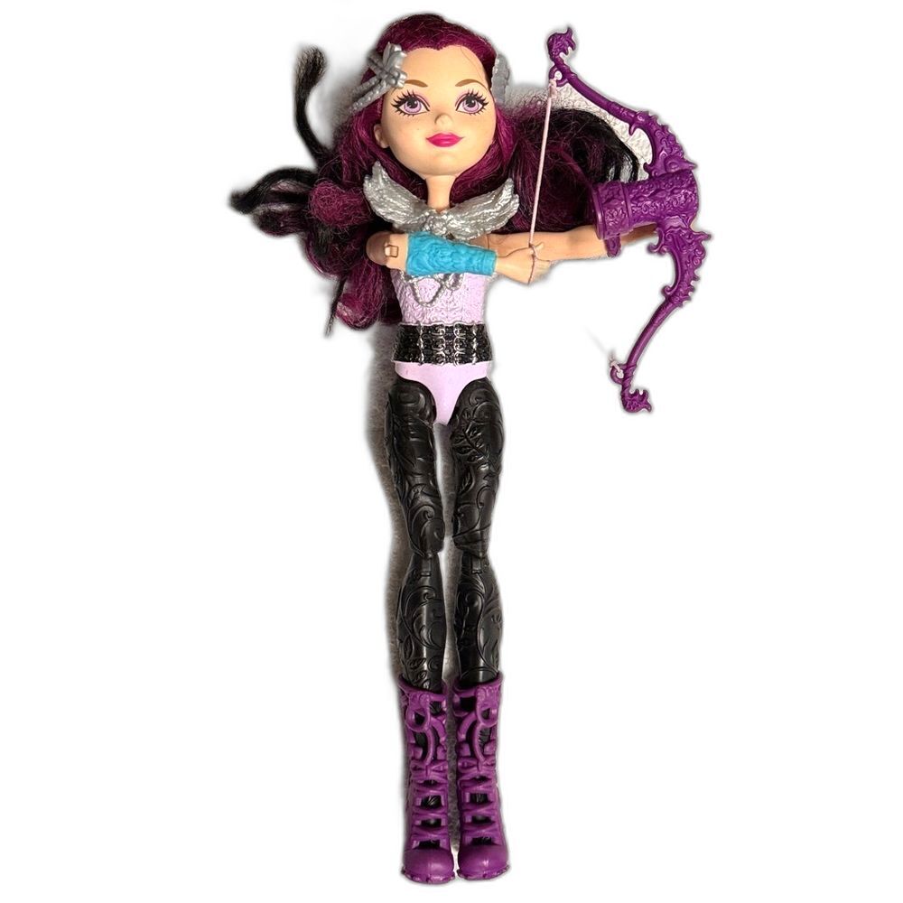 EverAfter High Raven Queen Magic Arrow Doll Mattel Purple/Black Hair Accessories